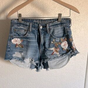 American eagle high rise shorts